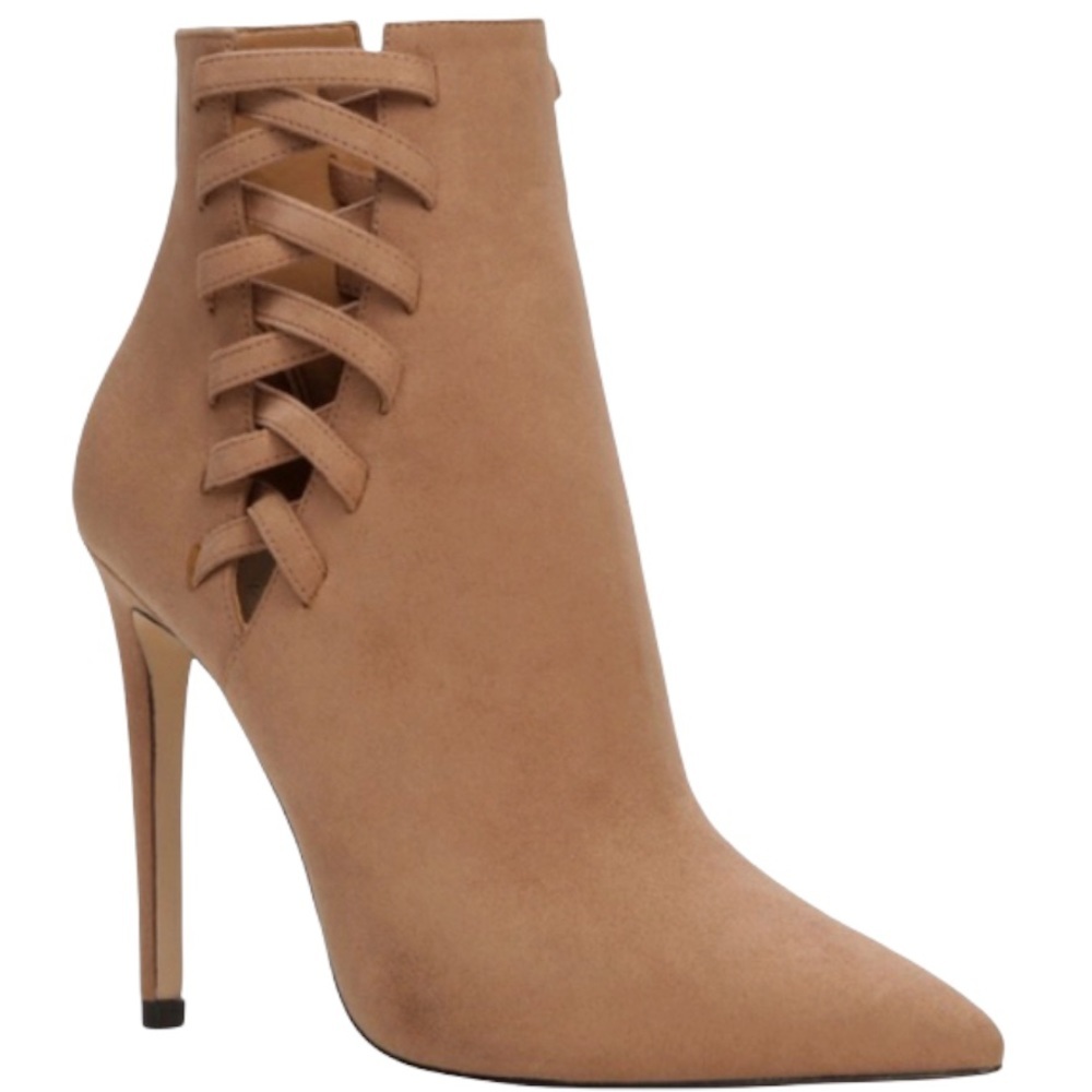ALDO Tan Tuxedo Ankle Boot